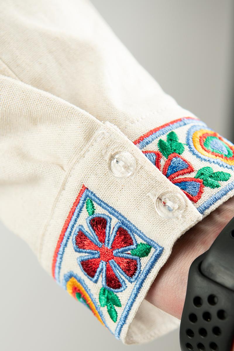 Вишиванка чоловіча, натуральна 470151193-333