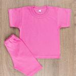 Комплект футболка з велотреками, рожеві 080753101-005