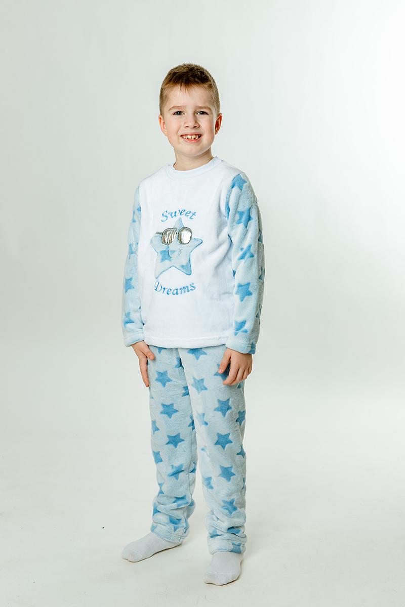 Пижама детская ЗВЕЗДА, голубая 170452505-026