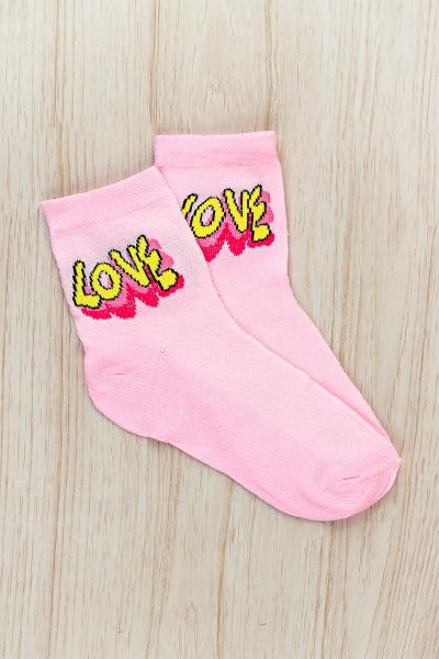 Носки для девочек, розовые 6020009205-005