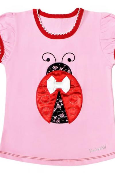 Блуза дитяча, рожева 010042111-005