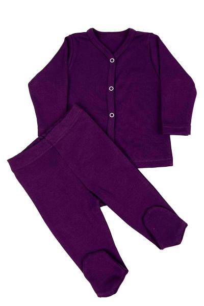 Комплект ясельный, фиолетовый 070427335-160