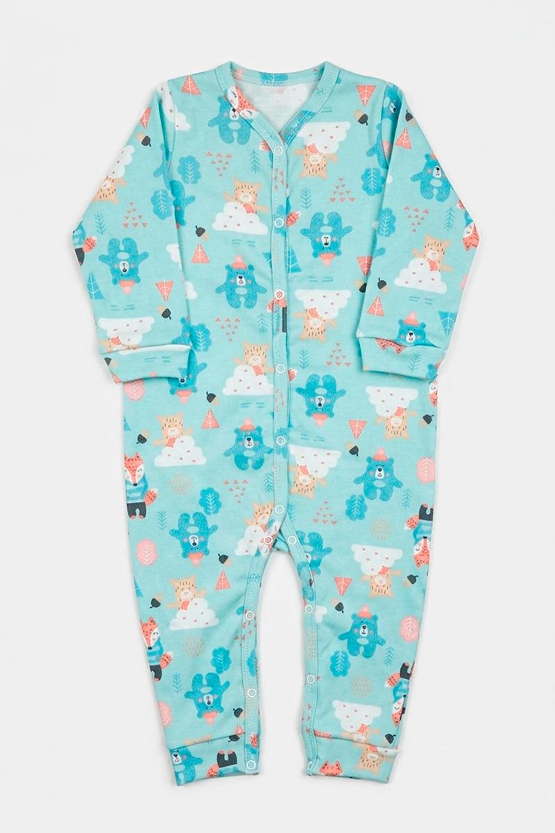 Комбинезон для малышей, мятный 060332305-304