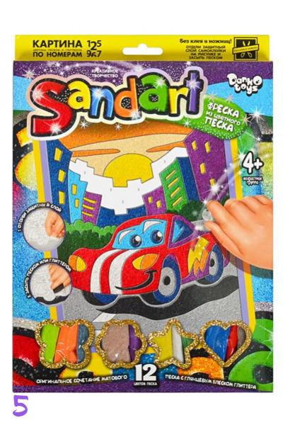 Набор фреска из песка, МАШИНА 859551600-009