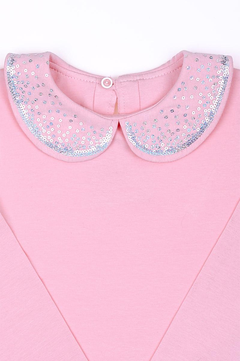 Блуза для дівчинки, рожева 010391111-005