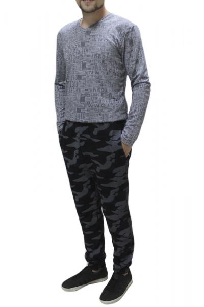 Брюки для чоловіків, сині 460703209-020