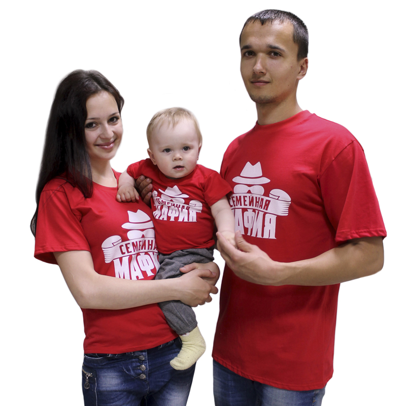 Надписи на футболках для семьи